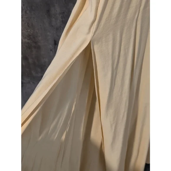 Women's ASOS DESIGN Beige Maxi Dress Size 6 - Picture 3 of 6